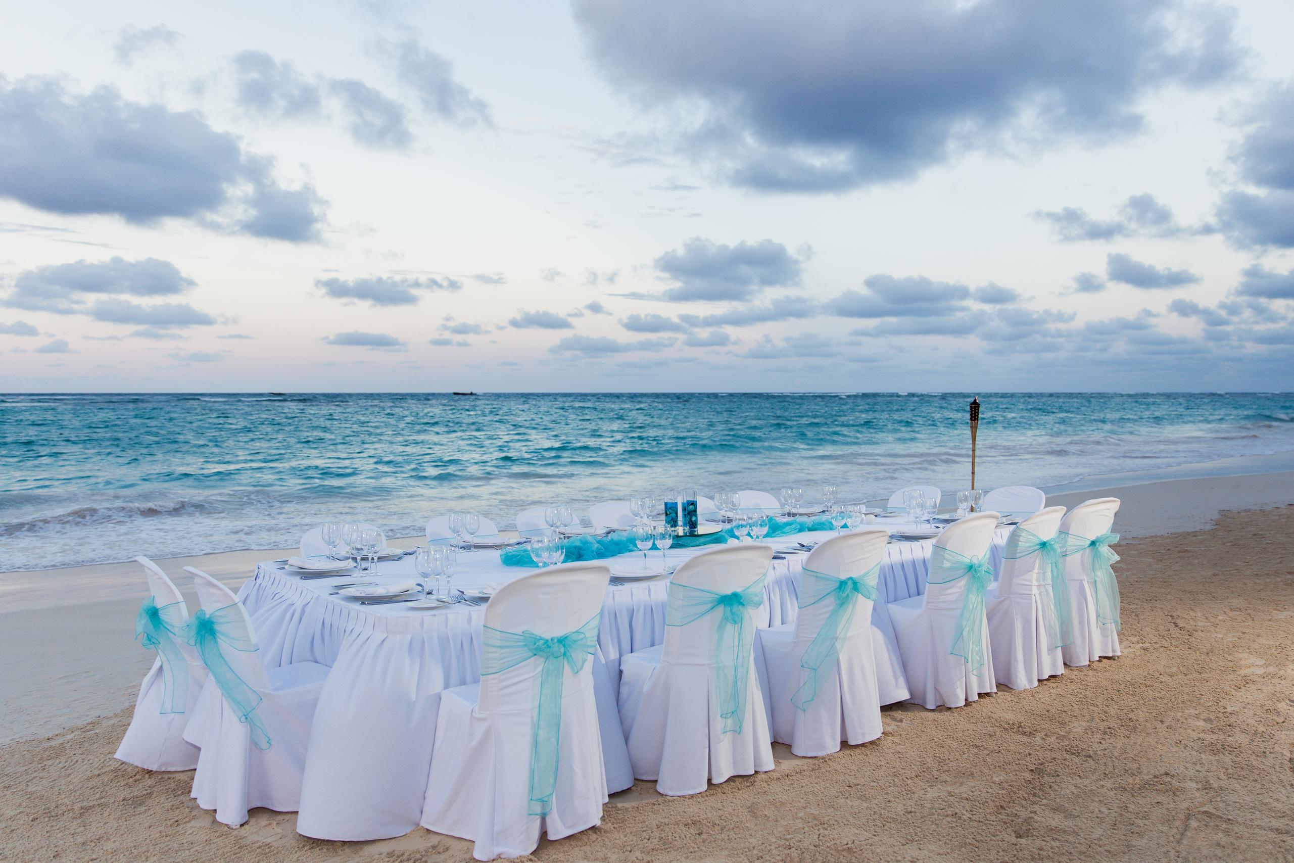 Bahia Principe Grand Bavaro Punta Cana Bagian luar foto Beach wedding reception