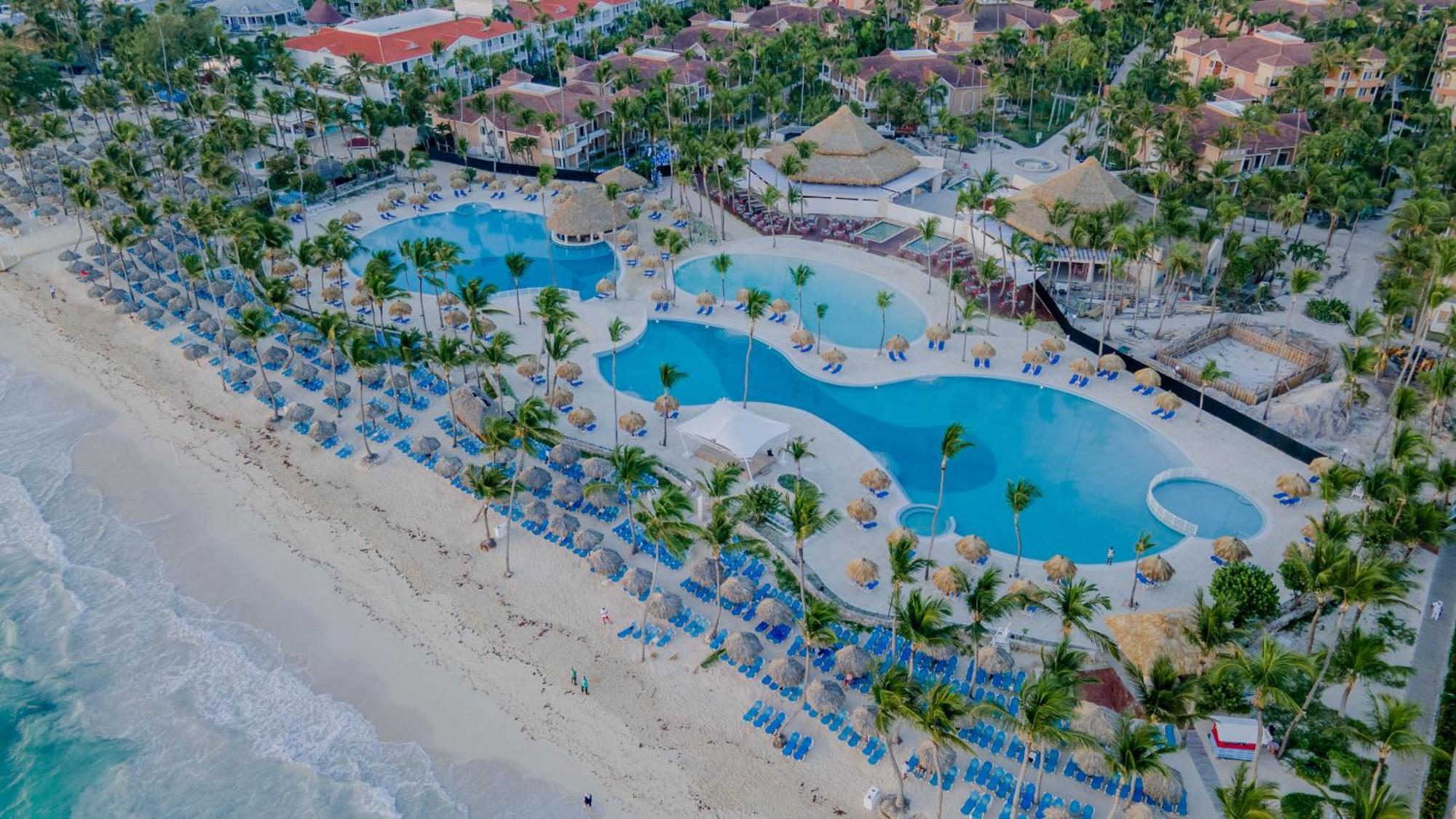 Bahia Principe Grand Bavaro Punta Cana Bagian luar foto Aerial view of the resort